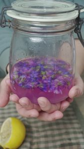 Jarabe de violetas
